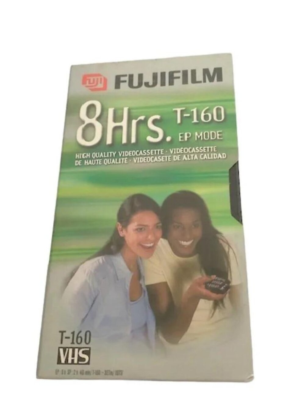 Fuji HQ T-160- 8Hours Recordable VHS Cassette Tape -